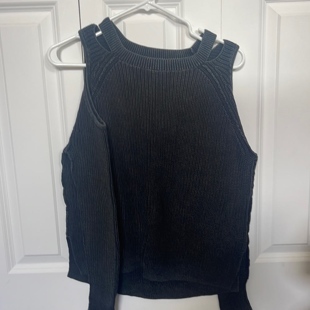 Hollister cold shoulder sweater